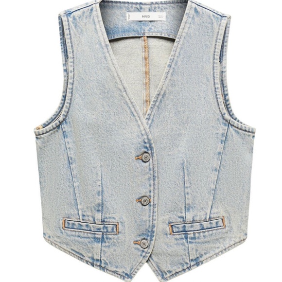 Taylor Crop Vest | Mango - Picture 1 of 3